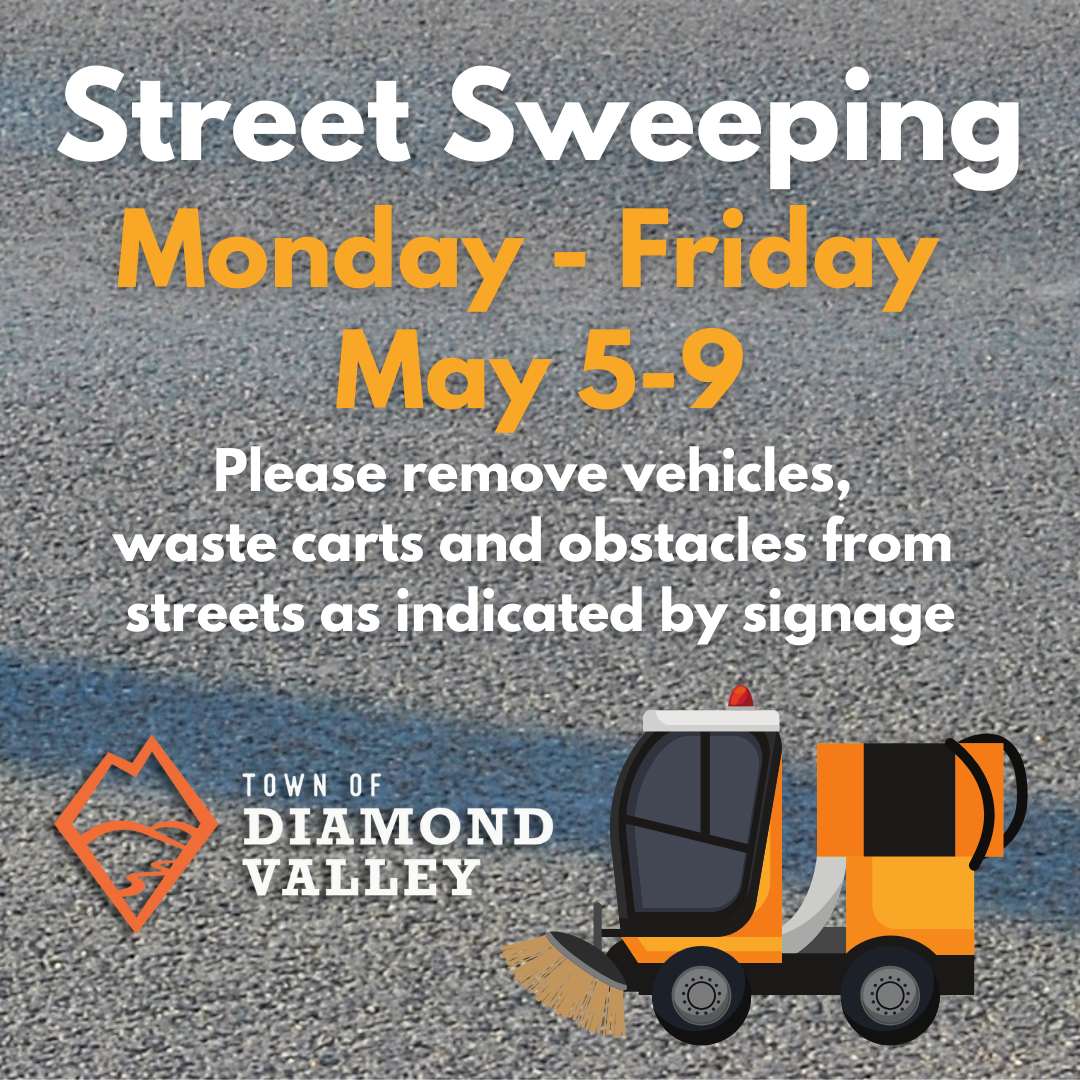 Street Sweeping May 5-9 -  (1080 x 1080 px)