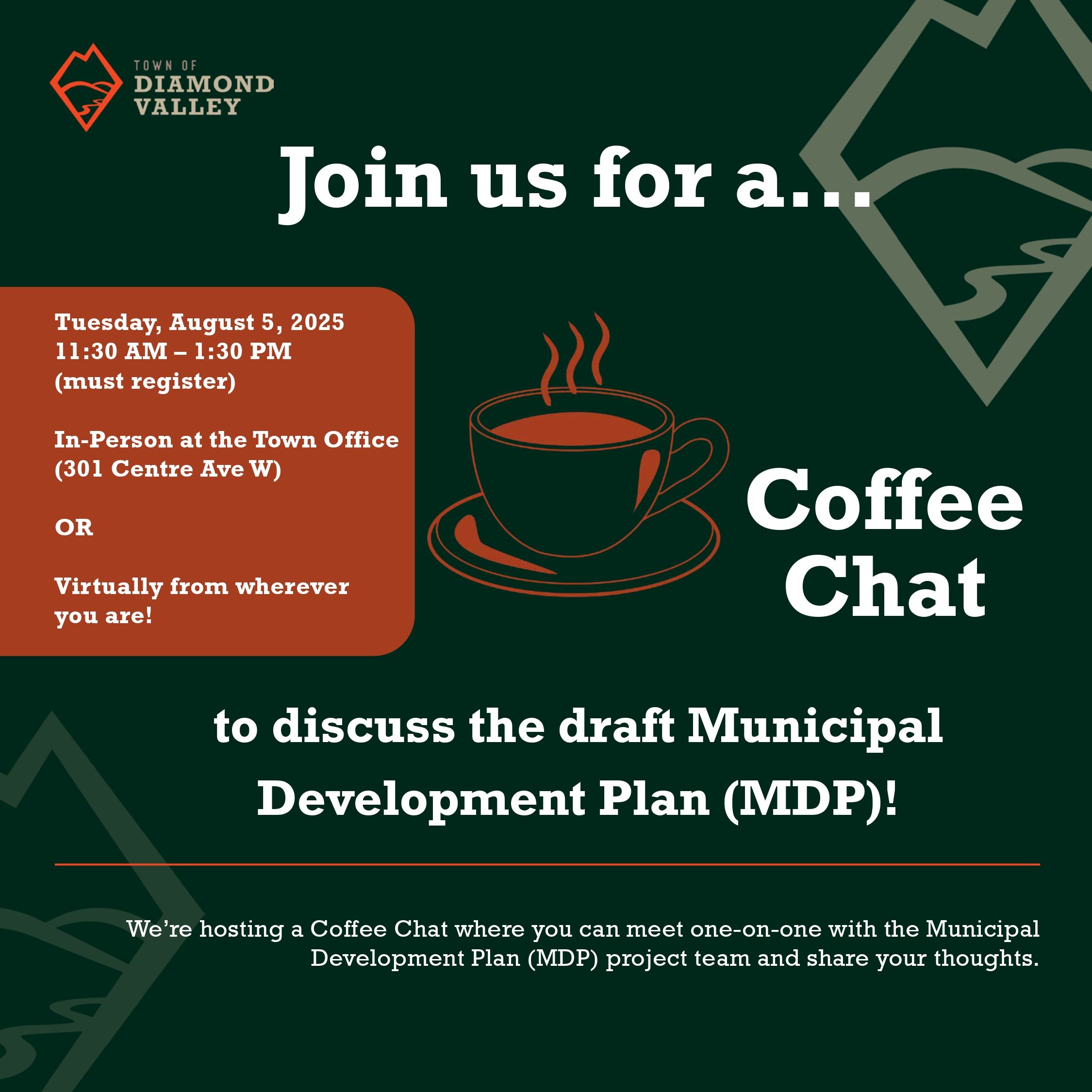 Social Media Image - Coffee Chat - square